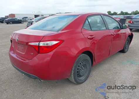 2015 Toyota Corolla Le from USA, damaged, VIN 5YFBURHE8FP300496